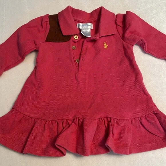 Ralph Lauren long sleeve dress with matching underwear! - Picture 2 of 6